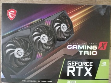 Karta MSI GeForce RTX 3060 GAMING X TRIO 12GB