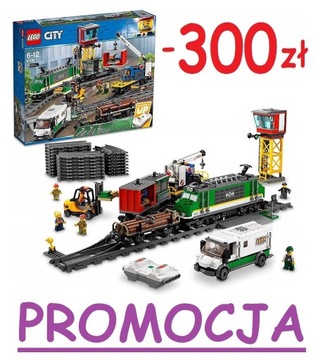 LEGO City 60198 POCIĄG TOWAROWY ZESTAW BLUETOOTH