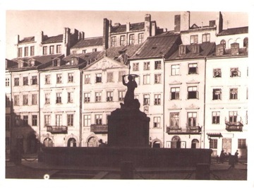 WARSZAWA-FRAGMENT RYNKU..- Fot. Jan Bułhak 1938