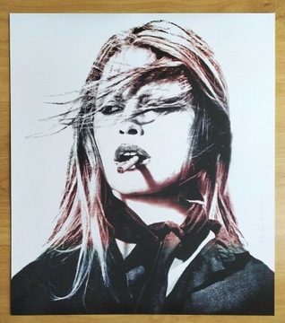 Mr. Brainwash Brigitte Bardot reprodukcja grafika