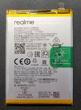 Bateria oryginalna Realme 9 5G RMX3474, BLP909