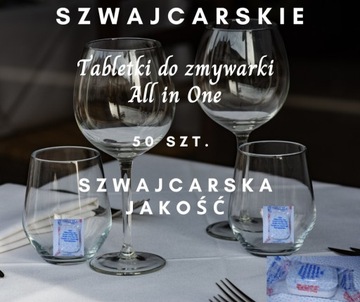 SZWAJCARSKIE Tabl do zmywarki 50 szt.