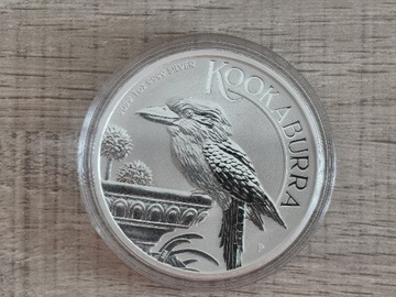 Kookaburra 2022 1 uncja Srebra 1 oz