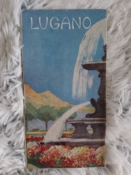 Lugano vintage brochure