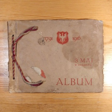 Album obchody 3 Maja Warszawa 1916 I wojna światowa