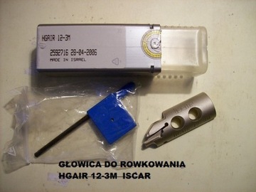  Głowica- Rowkowania/ TOCZENIA HGAIR 12-3M ISCAR