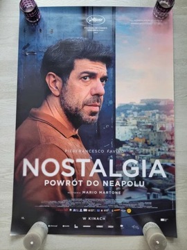 Plakat kinowy z filmu Nostalgia powrót do Neapolu