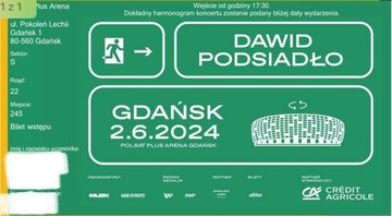 Koncert Dawid Podsiadło Gdańsk 02.06