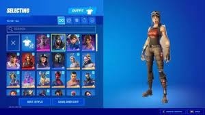 FORTNITE KONTO RENEGADE RAIDER BLACK I WIECEJ RARE