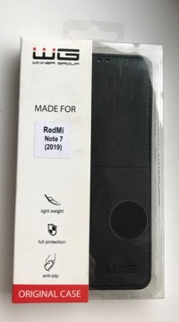 Oryginalne etui case z klapką do RedMi Note 7