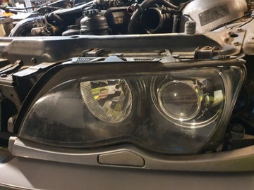 Lampa prawa lewa przód przednia BMW E46 lift xenon