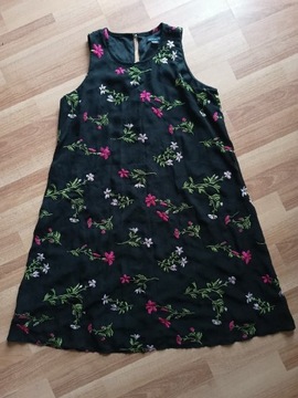 Tommy Hilfiger sukienka w haftowane kwiaty S