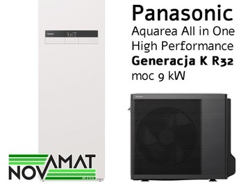 POMPA PANASONIC ALL IN ONE K 9 kW 2-STREFY MONTAŻ