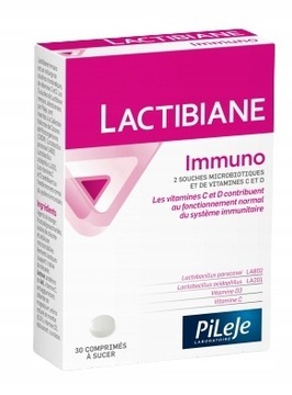 PiLeJe LACTIBIANE Immuno Probiotyk do Ssania 30tab