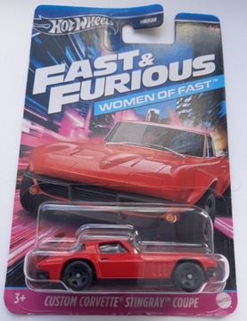 Hot wheels Fast@furious Custom Corvette Stingray 