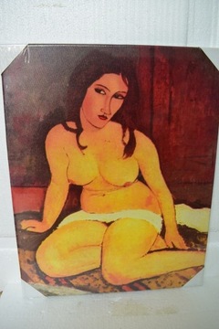 Amadeo Modigliani -Nagość w pozycji siedzącej,1917