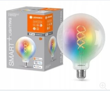 LEDVANCE SMART+WIFI LED E27 4,8 W 2700-6500 kelwin + kolor moc 470 lumenów 
