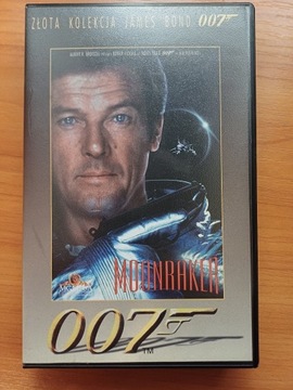 Kaseta VHS z filmem "Moonraker"