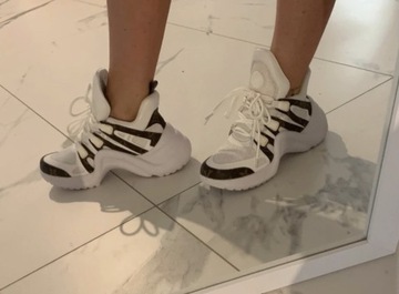 Białe sneakersy 36, nowe!