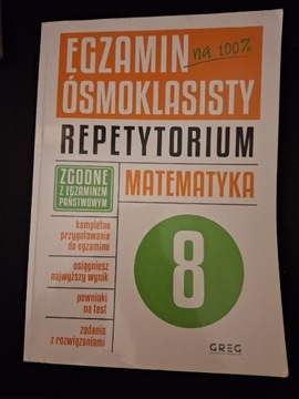 Repetytorium z matematyki do e8