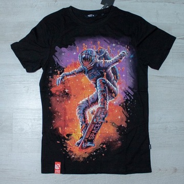 Koszulka Space kosmos r.S Cropp t-shirt skate