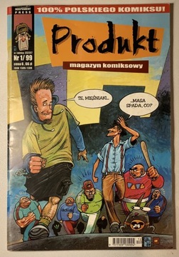 PRODUKT MAGAZYN KOMIKSOWY NR1/99 STAN BDB