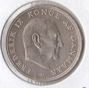 DANIA,1 korona 1962, KM#851.1