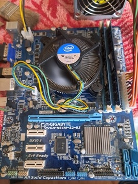 Zestaw płyta główna Gigabyte GA-H61M-S2-B3 + 8gb ram + procesor Intel i5