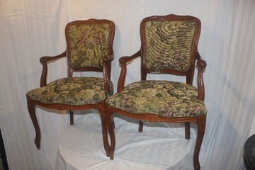 Krzesła Ludwikowskie dwie sztuki