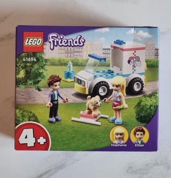 LEGO FRIENDS 41694 Karetka kliniki dla zwierzątek