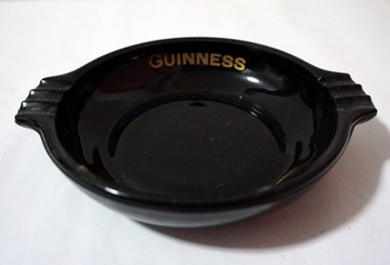 Popielniczka czarna Guinness