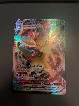 Karta Pokemon TCG Leafeon VMAX Evolving Skies