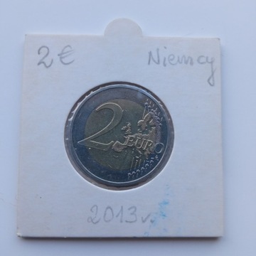 Niemcy, Baden-Wurttenberg  2 Euro / D' 2013