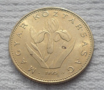 Węgry 20 forintów 1995 Kwiat Kosaciec Irys Ładny