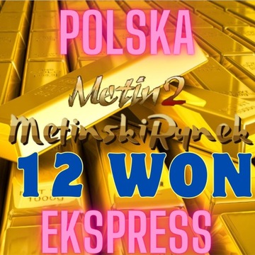 Metin2 YANG POLSKA 12 WON EKSPRESS JESTEM ONLINE