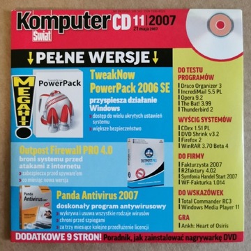 Komputer Świat 2007 11 CD