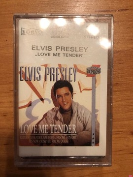Elvis Presley Love me Tender Kaseta Audio