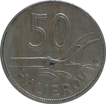 Słowacja 50 halierov 1941, KM#5