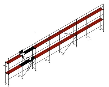 Rusztowanie pletak 70 - 136m2