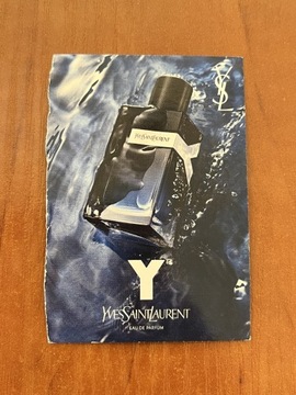 YSL Yves Saint Laurent - Y - perfumy męskie EDP - próbka na kartoniku