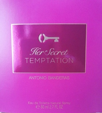 Her Secret TEMPTATION ANTONIO BANDERAS 80ml, 2.7FL