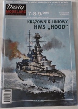 Mały Modelarz HMS HOOD 7-8-9/15 7-8-9/2015