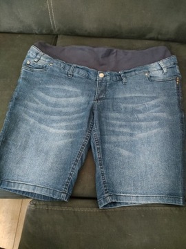 Krótkie spodenki ciążowe 50 jeans