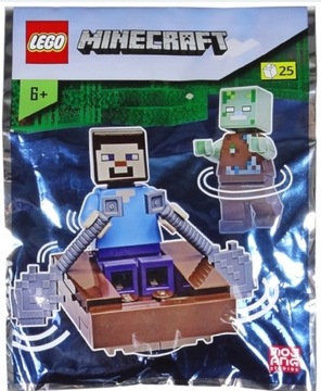 Lego Saszetka Minecraft Zombie 662205 Steve