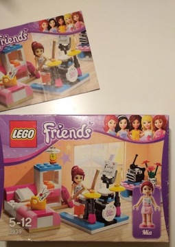 LEGO 3938 Friends sypialnia Mii - kompletny