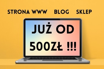 Sklep/Blog/Strona/WWW Wordpress/Shopify ZA 500ZŁ