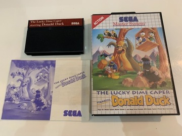 Sega Master System Lucky Dime Caper Donald Duck