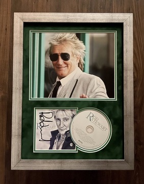 ROD STEWART - oryginalny autograf + certyfikat!