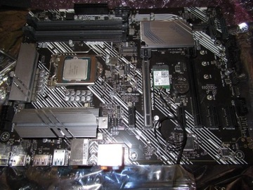 Asus Z490-P +WIFI Intel 6E+ i7-10700 +32GB 4266