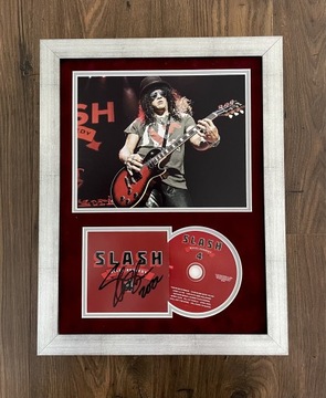 Slash - G ’n R - oryginalny autograf + certyfikat!